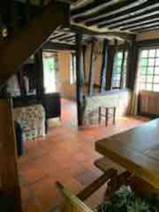 Chaumiere Familiale Weekend & Vacances Paisible Saint-Philbert-sur-Risle Εξωτερικό φωτογραφία