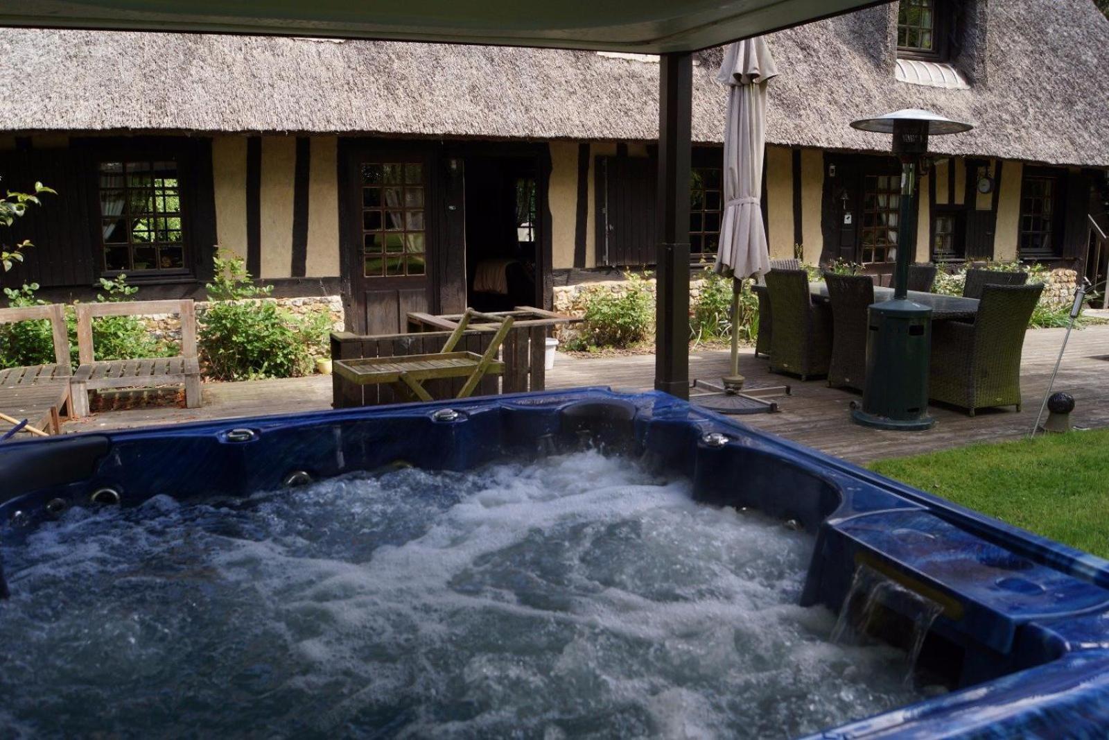 Chaumiere Familiale Weekend & Vacances Paisible Saint-Philbert-sur-Risle Εξωτερικό φωτογραφία